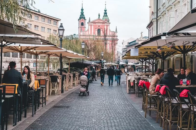 Street in Ljubljana